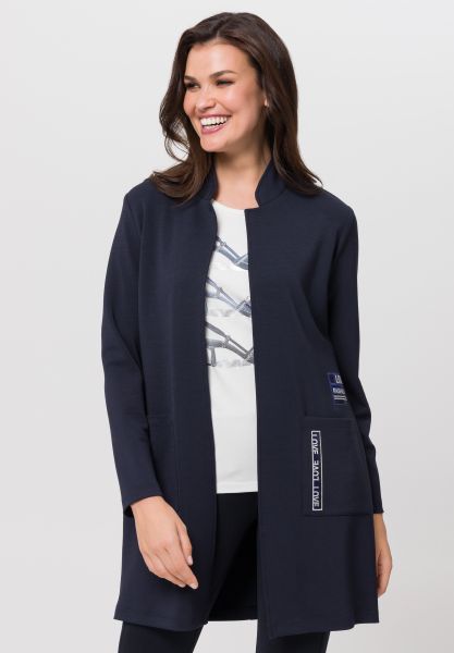 Longblazer mit Patch-Motiven