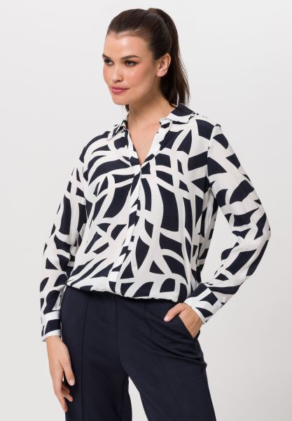 Bluse mit Alloverprint